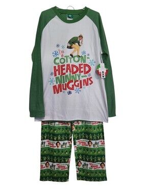 NWT PJammy ELF Christmas Pajama Set Elf Tag SZ Small Unisex